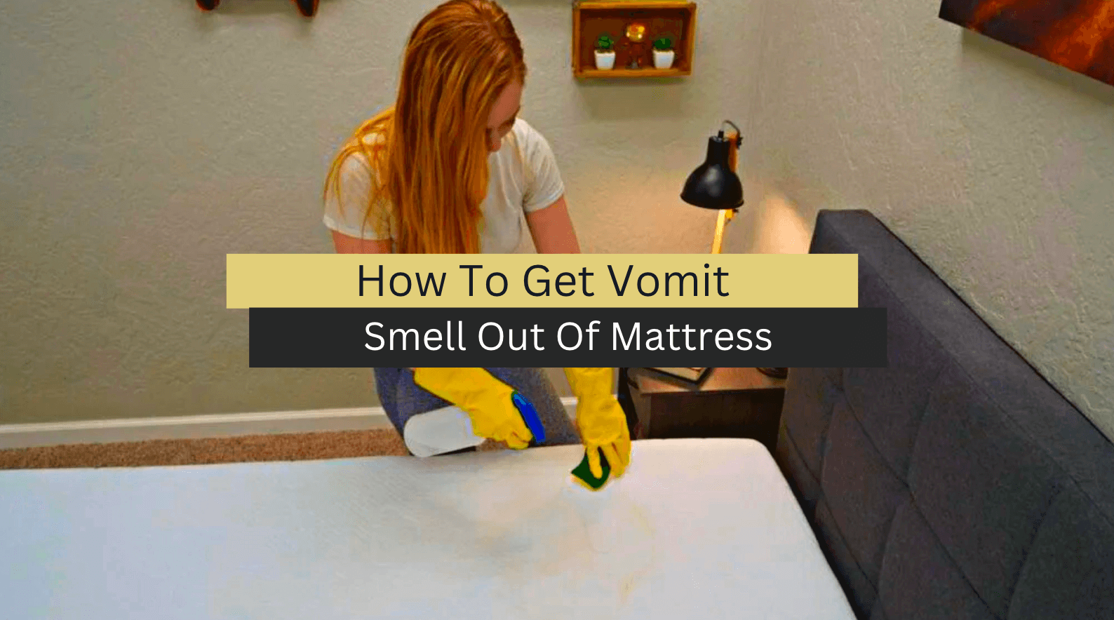 How To Get Vomit Smell Out Of Mattress? (Easy Steps)