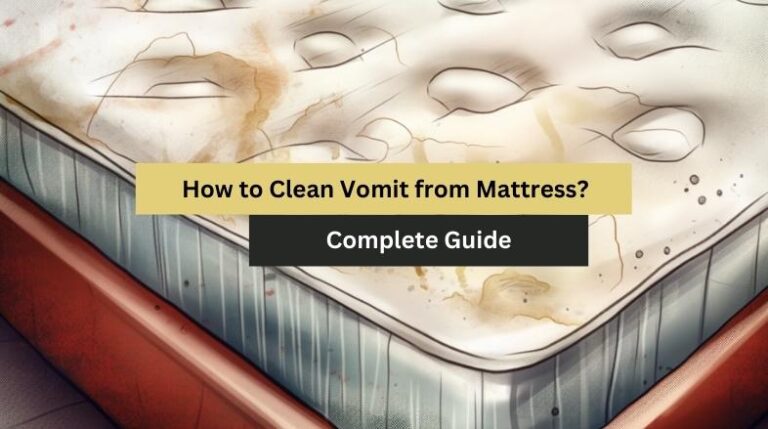 How to Clean Vomit from Mattress?